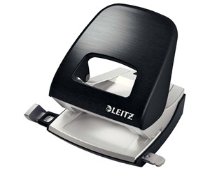 Hullemaskin & Stiftemaskin - Leitz Hullemaskin  Style NeXXt 2-hull 30 ark Sateng Sort - 50060094