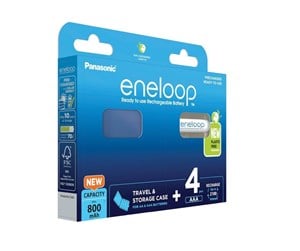 Batteri - Panasonic eneloop BK-4MCDE - Battery 4 x AAA - NiMH - ( rechargeable ) - 800 mAh - BK-4MCCEC4BE