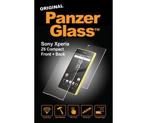 Mobil - Beskyttelsesglass - PanzerGlass Sony Xperia Z5 Compact Front &  Back Screen Protector - PANZER1609