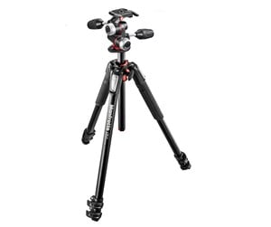 Tripod - Manfrotto MK055XPRO3-3W - Tripod - Alu 3-section horiz. column tripod with head - MK055XPRO3-3W