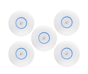 Tilgangspunkt - Ubiquiti UniFi UAP-AC-PRO-5 (5-pack) - UAP-AC-PRO-5