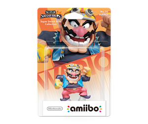 Spill - Tilbehør - Nintendo Amiibo Smash - No. 32 Wario - Accessories for game console - Nintendo Switch - 0045496352868