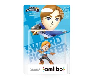 Spill - Tilbehør - Nintendo Amiibo no. 49 Mii Sword Fighter (Super Smmash Bros. Collection) - Accessories for game console - 0045496353117