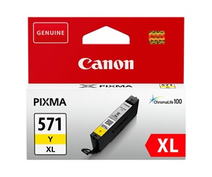 Printertilbehør blekk/toner - Canon CLI-571XL / 0334C001 High Yellow - Blekkpatron Yellow - 0334C001