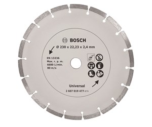 Verktøy - Bosch Diamantkappeskive for bygningsmaterialer, Ø 230 mm - 2607019477