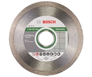 Vinkelsliper - Bosch Diamantkappeskive standard for Ceramic 115 x 22,23 x 1,6 x 7 mm - 2608602201