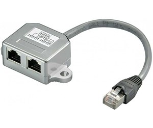 Nettverkskabel - LAN STP CAT 5e LAN Combiner - 7000918