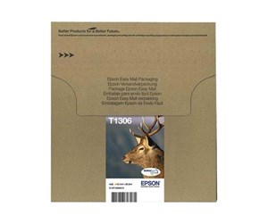 Printertilbehør blekk/toner - Epson T1306 Multipack Easy Mail Packaging - Blekkpatron Blå - C13T13064510