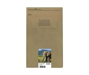 Printertilbehør blekk/toner - Epson 24 Multipack Easy Mail Packaging - Blekkpatron Blå - C13T24284510