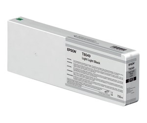 Printertilbehør blekk/toner - Epson T804900 Light Light Black Ink - Blekkpatron Veldig lysesvart - C13T804900