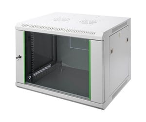 Rackskap - DIGITUS DN-19 09-U-EC - 9U - Wall Mounted Rack Cabinet - DN-19 09-U-EC