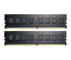 RAM - G.Skill Value DDR4-2400 - 8GB - CL15 - Dual Channel (2 pcs) - Intel XMP - Svart - F4-2400C15D-8GNT