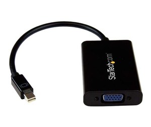 Skjermkabel - StarTech.com Mini DisplayPort to VGA Adapter with Audio video transformer - MDP2VGAA