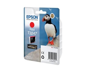 Printertilbehør blekk/toner - Epson T3247 - Red Ink - Blekkpatron Red - C13T32474010