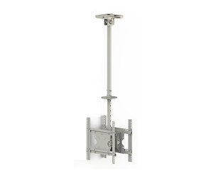 Veggmontering, AV-braketter & AV-møbler - Multibrackets M Public Ceilingmount Medium Back to Back 3000 White 65 kg 55" 200 x 100 mm - 7350073732500