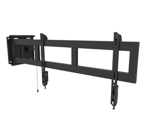 Veggmontering, AV-braketter & AV-møbler - Multibrackets M Universal Swing Arm 180 Degrees Large Black 75 kg 69" 200 x 200 mm - 7350073732647