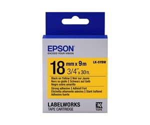 Papir, Fotopapir & Etiketter - Epson LabelWorks LK-5YBW - C53S655010