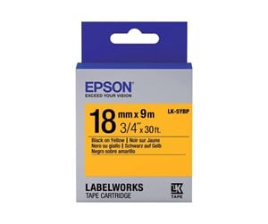 Papir, Fotopapir & Etiketter - Epson LabelWorks LK-5YBP - C53S655003