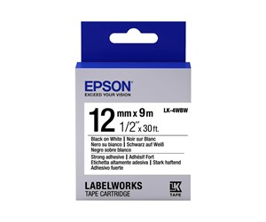 Papir, Fotopapir & Etiketter - Epson LabelWorks LK-4WBW - C53S654016