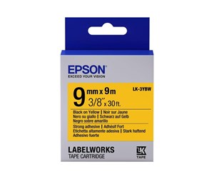 Papir, Fotopapir & Etiketter - Epson LabelWorks LK-3YBW - C53S653005