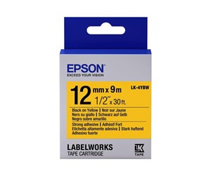 Papir, Fotopapir & Etiketter - Epson LabelWorks LK-4YBW - C53S654014