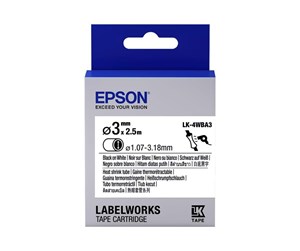 Papir, Fotopapir & Etiketter - Epson LabelWorks LK-4WBA3 - C53S654903