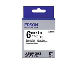 Papir, Fotopapir & Etiketter - Epson LabelWorks LK-2WBN - C53S652003