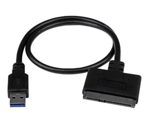 Kontroller - StarTech.com USB 3.1 Gen 2 (10Gbps) Adapter Cable for 2.5" SATA Drives - USB312SAT3CB