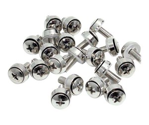 Rackskap - StarTech.com M6 Mounting Screws for Server Rack Cabinet - CABSCREWSM62