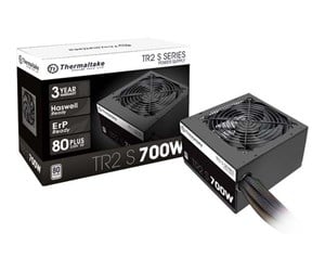 Strømforsyning (PSU) - Thermaltake TR2 S 700W Strømforsyning (PSU) - 700 Watt - 120 mm - ATX - 80 Plus White sertifisert - PS-TRS-0700NPCWEU-2