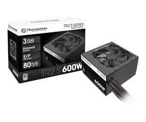 Strømforsyning (PSU) - Thermaltake TR2 S 600W Strømforsyning (PSU) - 600 Watt - 120 mm - ATX - 80 Plus White sertifisert - PS-TRS-0600NPCWEU-2