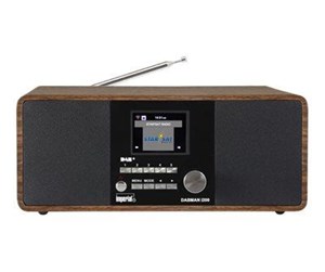 DAB, nettverks- og klokkeradio - Imperial TELESTAR DABMAN i200 - Stereo - Brun - 22-230-00