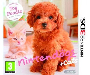 Spill - Dogs and Cats: Toy Poodle & New Friends - Nintendo 3DS - Virtuelt kjæledyr - 0045496528706