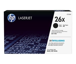 Printertilbehør blekk/toner - HP 26X / CF226X High Capacity Black Toner - Laser toner Svart - CF226X