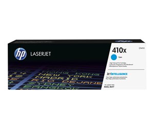 Printertilbehør blekk/toner - HP 410X / CF411X High Capacity Cyan Toner - Laser toner Blå - CF411X