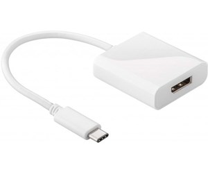 Skjermkabel - Pro USB 3.1 C - DisplayPort - White - 4040849662577