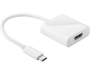 Skjermkabel - Pro USB 3.1 C - HDMI - White - 4040849662591