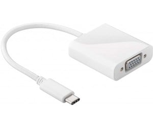 Skjermkabel - Pro USB 3.1 C - VGA - White - 4040849662607