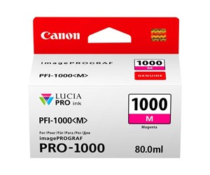 Printertilbehør blekk/toner - Canon PFI-1000 /0548C001 Magenta - Blekkpatron Rød - 0548C001