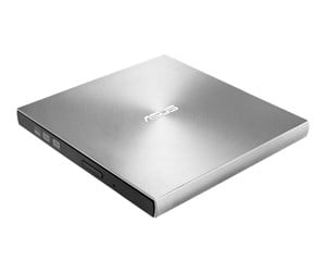 Optisk driver (DVD/BR/Floppy) - ASUS ZenDrive U7M SDRW-08U7M-U - DVD-RW (Brenner) - USB 2.0 - Sølv - 90DD01X2-M29000