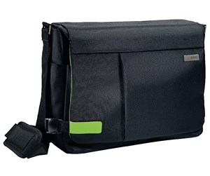 Veske/Hylster/Sekk til bærbar PC - Leitz PC-veske Messenger 15,6", Sort - 60190095