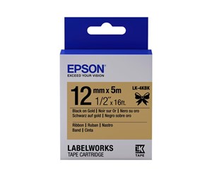 Papir, Fotopapir & Etiketter - Epson LabelWorks LK-4KBK - C53S654001