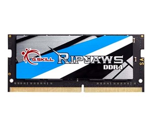 RAM - G.Skill Ripjaws SODIMM DDR4-2133 - 4GB - CL15 - Single Channel (1 pcs) - Intel XMP - Svart - F4-2133C15S-4GRS