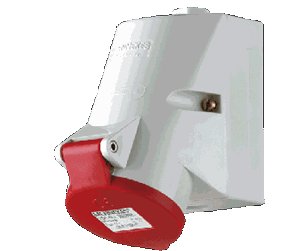 Varme- & Kjøleapparat - Mennekes Cee wall outlet 5-pole 16a 400v ip44 111 - 111