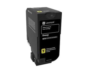 Printertilbehør blekk/toner - Lexmark - Laser toner Yellow - 74C20YE