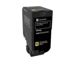 Printertilbehør blekk/toner - Lexmark - Laser toner Yellow - 74C2HYE