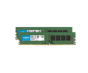 RAM - Crucial DDR4-2400 DC - 32GB - CT2K16G4DFD824A