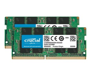 RAM - Crucial DDR4-2400 SODIMM DC - 32GB - CT2K16G4SFD824A