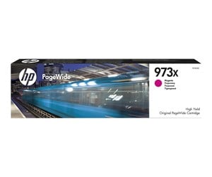 Printertilbehør blekk/toner - HP 973X / F6T82AE High Capacity Magenta Ink - Blekkpatron Rød - F6T82AE