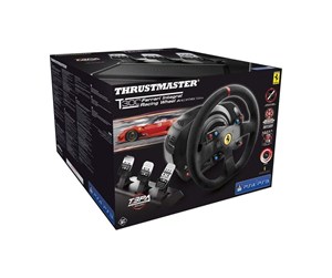 Spill - Tilbehør - Thrustmaster T300 Ferrari - Alcantara edition - Controller - Sony PlayStation 4 - 4160652